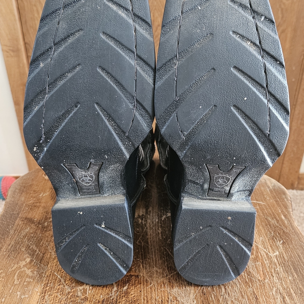 Ariat Black Leather Men's Boots - Picture 5 of 8